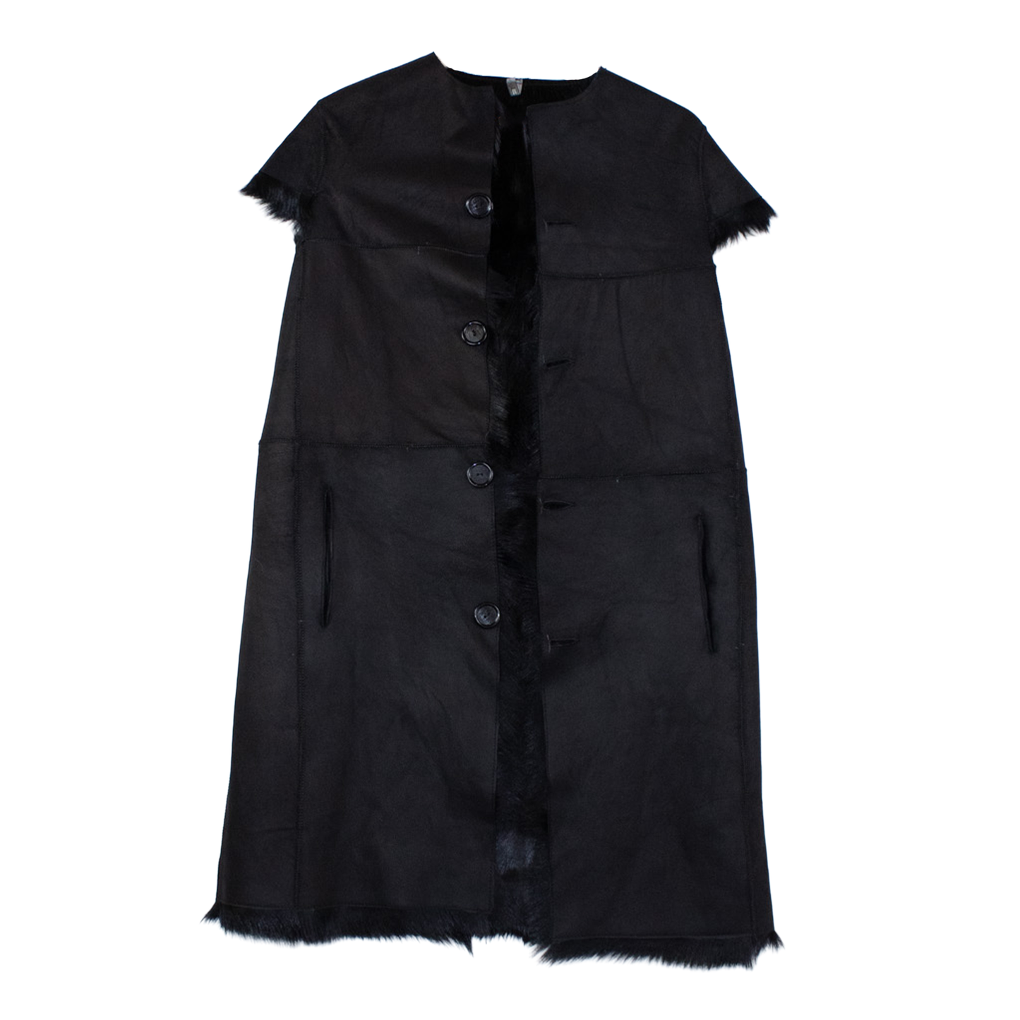 Manteau Noir Réversible — Sélection Seconde Main