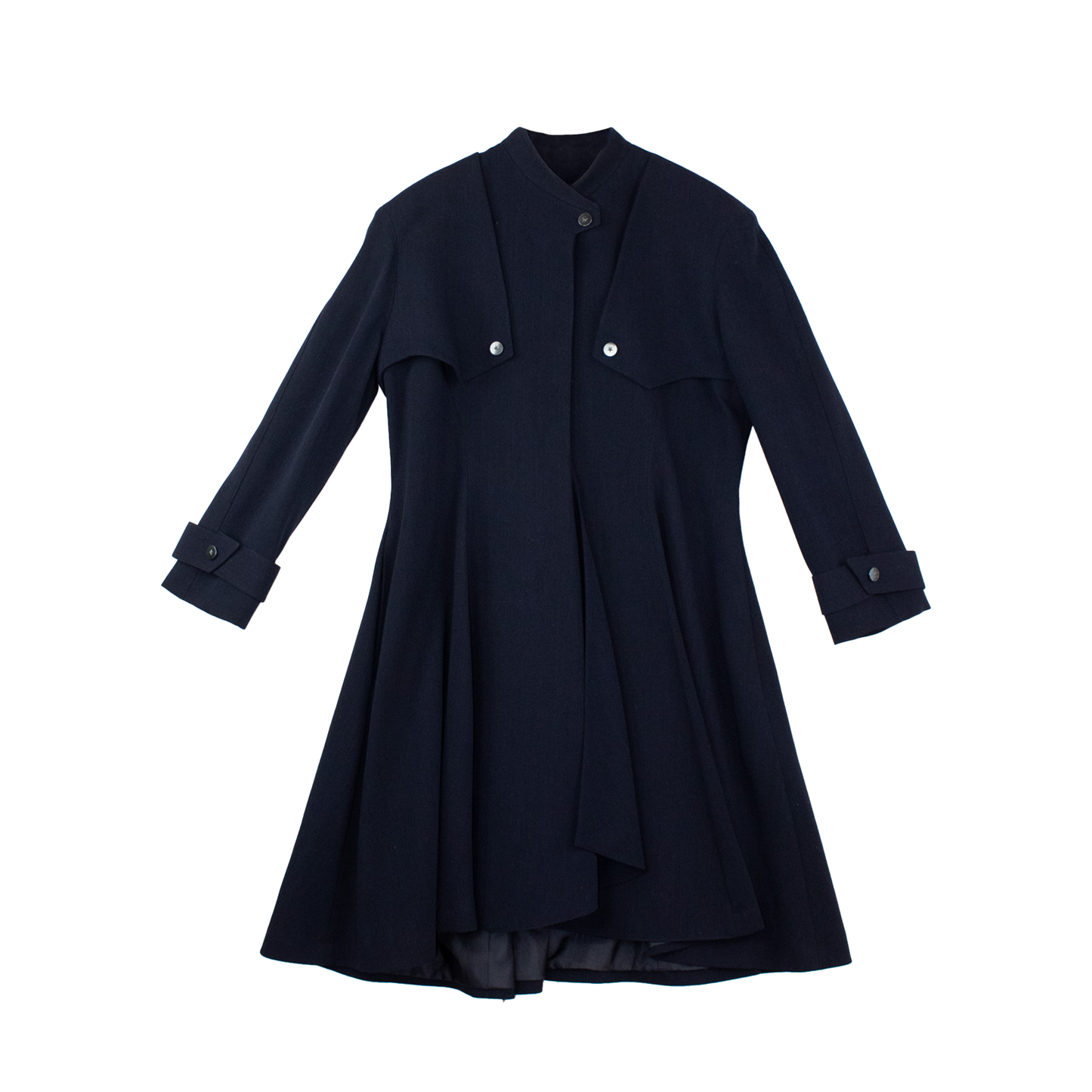 Thierry Mugler — Manteau Robe Architecturale Seconde Main